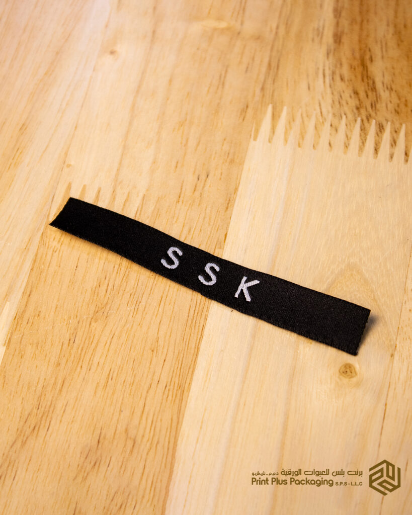 طباعة ليبل قماش fabric label printing